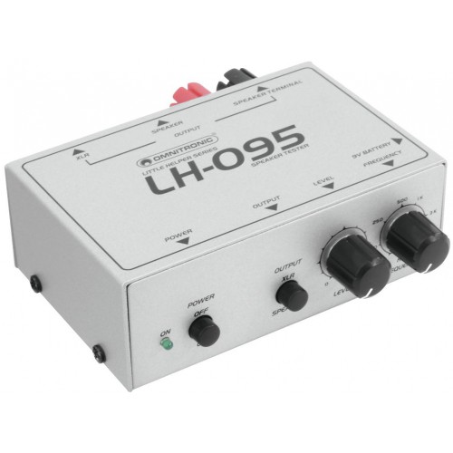 Omnitronic LH-095, tester reproduktorů