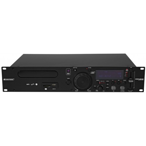 Omnitronic XDP-1502, CD/MP3/SD/USB přehrávač, 19"