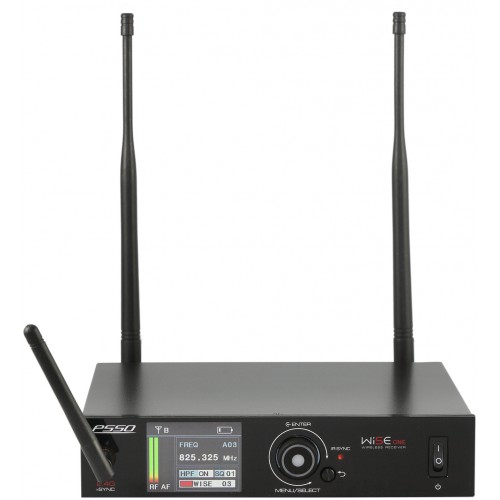 PSSO WISE ONE 1, mikrofonní přijímač, 823 - 832 / 863 - 865 MHz