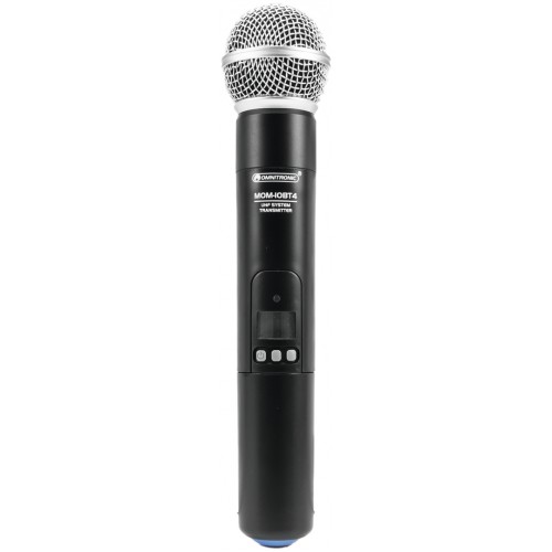 Omnitronic MOM-10BT4 ruční bezdrátový UHF mikrofon