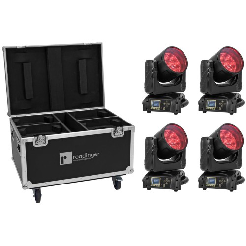 Futurelight sada 4x EYE-740 MK2 a přepravní case s kolečky