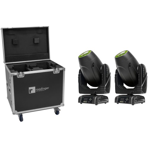 Futurelight Sada 2x DMH-380 a přepravní case s kolečky