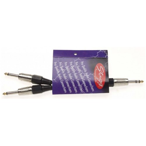Stagg YC-0,1/1PS2P, délka 0,1m