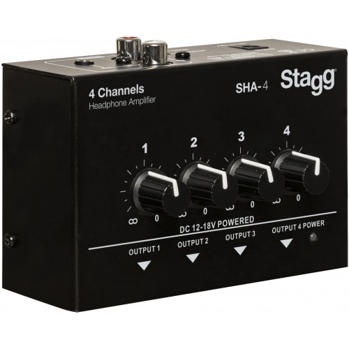Stagg SHA-4, 4-kanálový sluchátkový předzesilovač