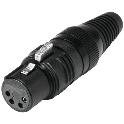 Hicon XLR plug 4pin HI-X4CF-G