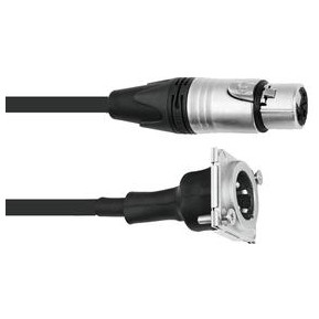 PSSO Patch kabel XLR(F)/XLR(M) S 1m