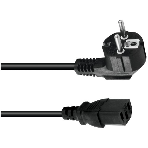 Omnitronic IEC napájecí kabel 3x 0,75mm2, 0,6m, černý