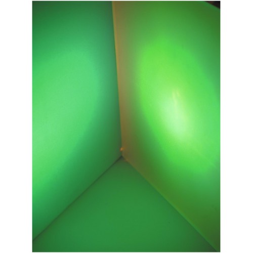 Dichrofiltr 165 x 132 mm, mléčný, světle zelený