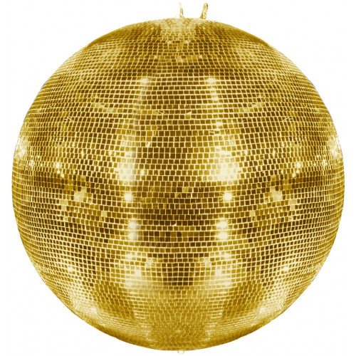 Eurolite Zrcadlová koule 75 cm, zlatá