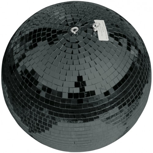 Zrcadlová koule 30 cm, černá