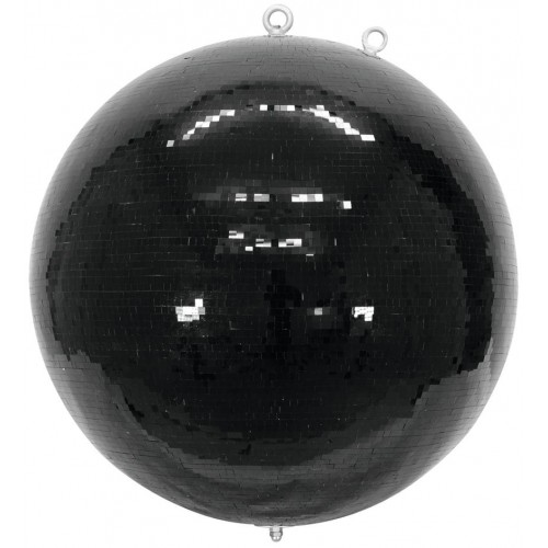 Zrcadlová koule 75 cm černá
