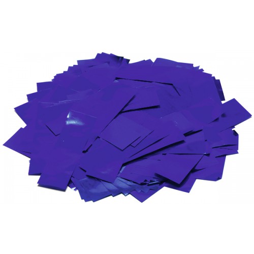 Tcm Fx metalické obdélníkové konfety 55x18mm, modré, 1kg