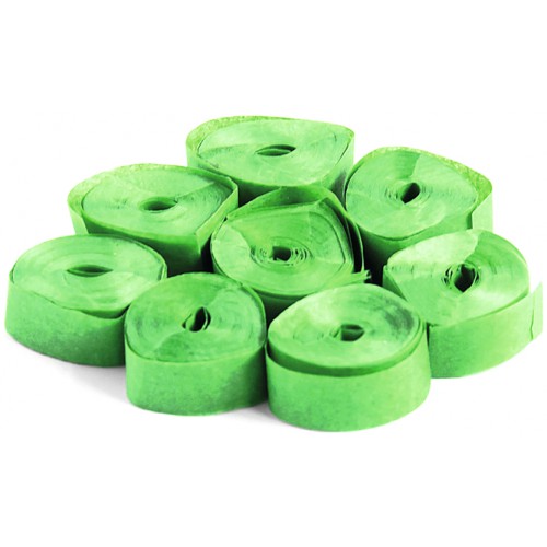 Tcm Fx pomalu padající konfety-serpentýny 5mx0.85cm, tmavě zelené, 100x