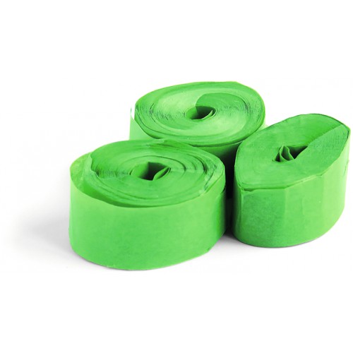 Tcm Fx pomalu padající konfety-serpentýny 10mx1.5cm, tmavě zelené, 32x