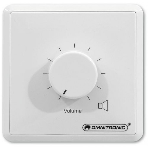 Omnitronic PA ovladač hlasitosti 10 W mono, bílý