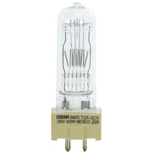 Osram 64670 240V/500W GY-9.5
