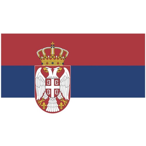 Vlajka Srbsko