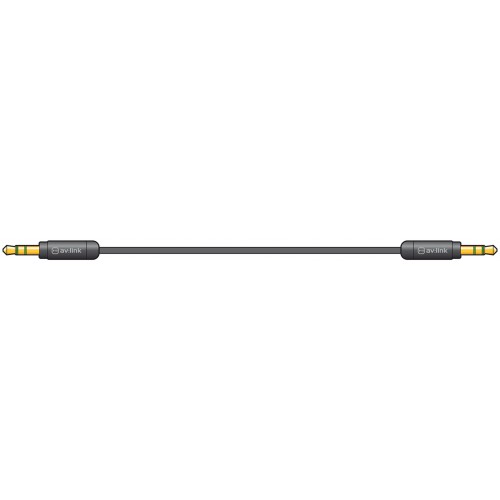 AV:link Precision kabel Jack 3.5mm stereo samec - Jack 3.5mm stereo samec, 1.5m