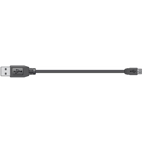 AV:link kabel USB 2.0, 1x typ A samec - 1x mikro 5-pin typ B samec, 1.5m