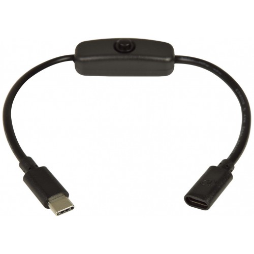 AV:link prodlužovací kabel USB-C s vypínačem