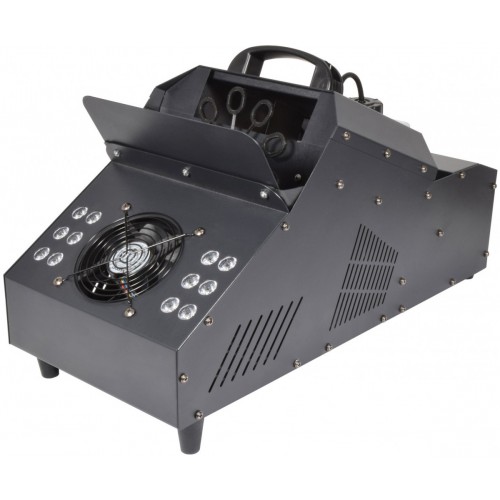 QTX LED Bubble Fog Machine 900W, 12x1W RGB, DMX, IR