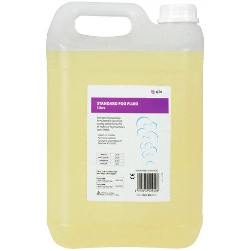 QTX náplň do výrobníku mlhy, standard, 5L