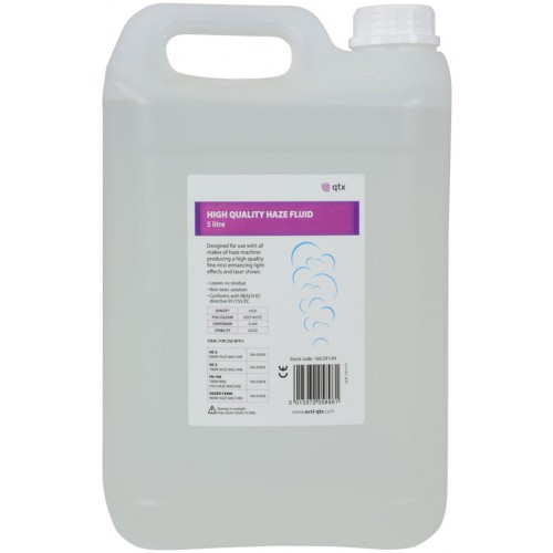 QTX náplň do výrobníku mlhy, Haze Fluid, 5L