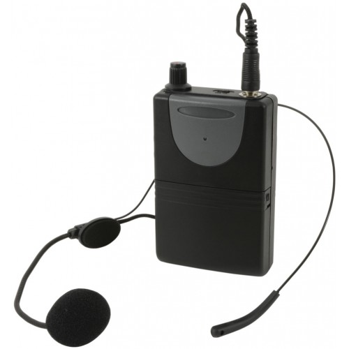 QTX QHS-174.1, VHF náhlavní mikrofonní sada pro mobilní systémy QRPA/QXPA, 174,1 MHz