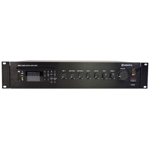 Adastra RMC120D, mixážní zesilovač 204W CD/BT/USB/SD/DAB/FM
